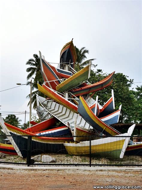 Attractions at Kota Kuala Muda Tsunami Memorial in Kedah, Malaysia