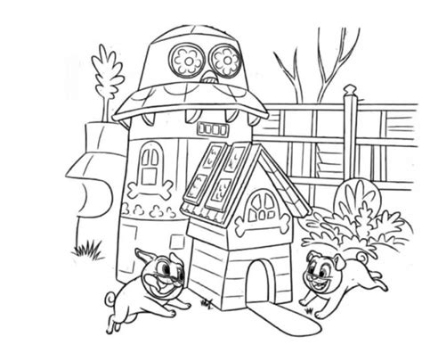 Puppy Dog Pals Coloring Pages