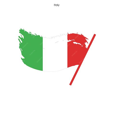 Premium Vector | Italy flag vector