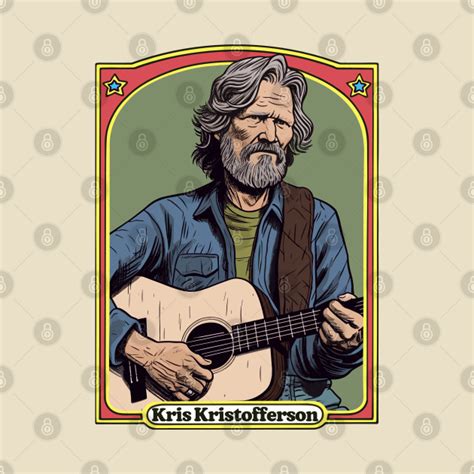 Kris Kristofferson / Original Retro Style Fan Illustration - Kris Kristofferson - T-Shirt ...