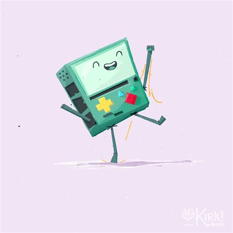 Adventure Time BMO Illustrations on Behance