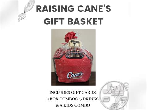 RAISING CANE'S GIFT BASKET - Jeff Martin Auctioneers, Inc.