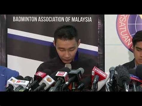 Lee chong wei retirement speech | Heart breaking and touching ...