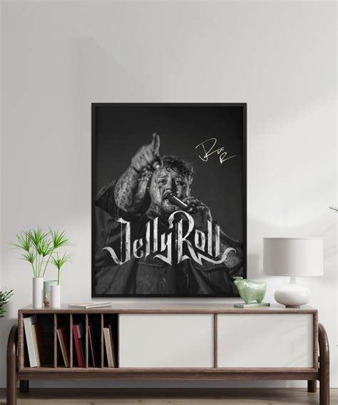 JELLY ROLL autograph Signed Poster Print/ Digital Download /graphic ...