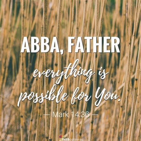 God Our Abba Father - FaithGateway