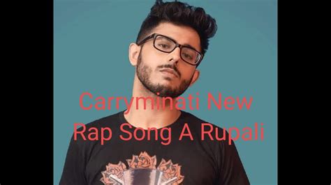 Carryminati New Rap Song||Carryminati||A Rupali Song||#Carryminati - YouTube