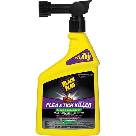 Black Flag Flea and Tick 32 oz. Ready-to-Spray Concentrate-HG-11105 - The Home Depot