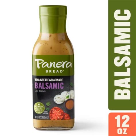 Panera Bread At Home Low Sodium Balsamic Vinaigrette Dressing, 12 fl oz ...