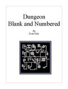 Dungeon Map, Blank, Numbered - Troll Hammer Games | Dungeon Masters Guild