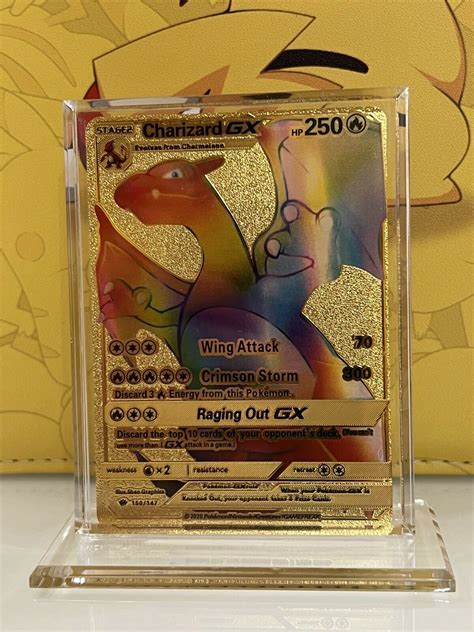 Rainbow rare charizard gx tag team - terychange