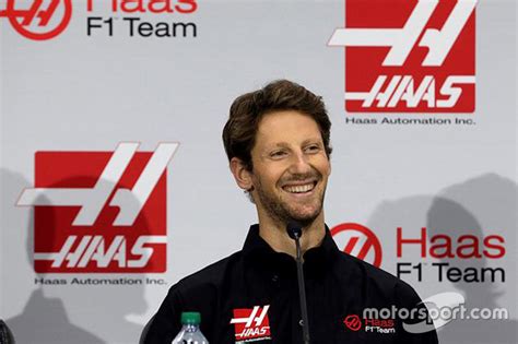 Romain Grosjean, Haas F1 Team at Haas F1 Team driver announcement