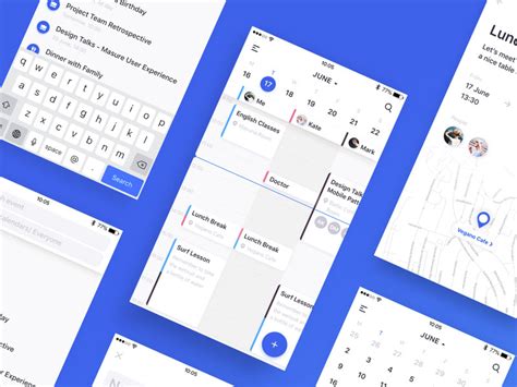 Calendar App Sketch freebie - Download free resource for Sketch - Sketch App Sources