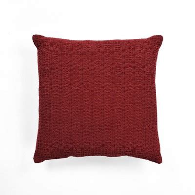 20"x20" Oversize Haniya Geo Square Throw Pillow Red - Lush Décor: Indoor Cotton & Polyester ...