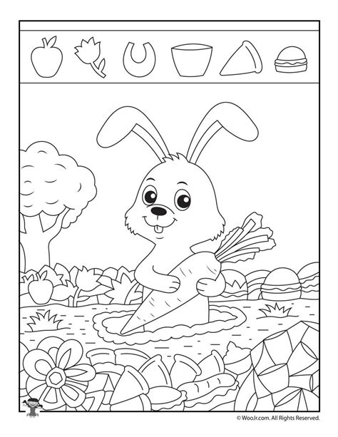 Easy Hidden Picture Games with Animals Printable Activity Pages ...