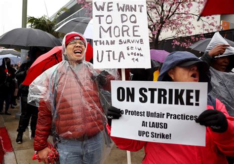 Los Angeles schools shut down as staff begin three-day strike | U.S ...