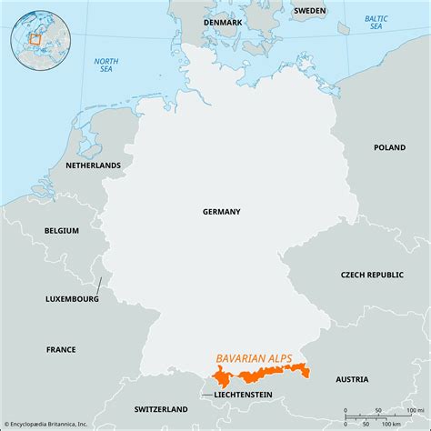 Bavarian Alps | Germany, Map, & Facts | Britannica