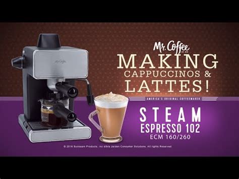 Mr. Coffee® Espresso Maker - Making Capuccino & Latte - Automatic Coffee MakerAutomatic Coffee Maker