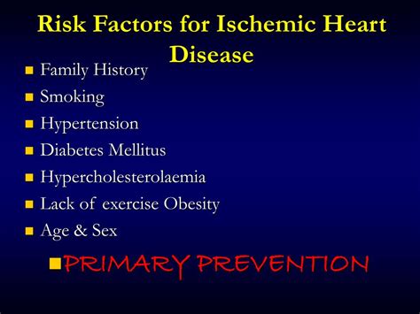 PPT - Ischaemic Heart Disease Clinical Aspects For DENTIST PowerPoint ...