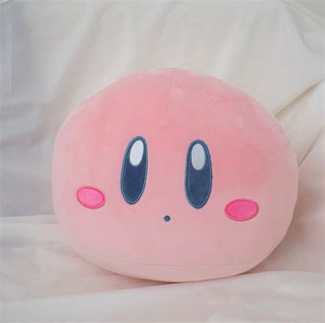 Kawaii Pink Round Kirby Plush - Peachymart