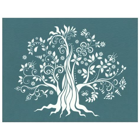 DIY Silk Screen Printing Stencil, Ready To Use Fancy Mystical Tree – EZScreenPrint