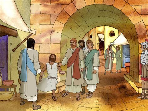 Free visuals: When Jesus heals a blind man on the Sabbath day the ...