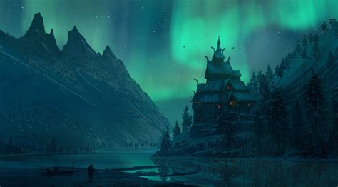 Northern Lights : AC Valhalla , Raphael Lacoste | Assassin's creed ...