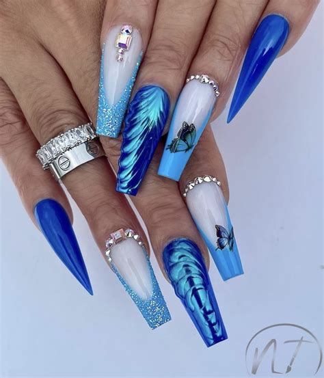 Pin by Cori Sanchez on Nails and hair | Pretty nail art designs, Nails design with rhinestones ...