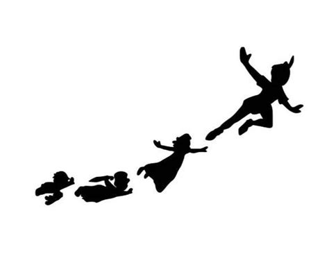 Peter Pan Wendy Flying