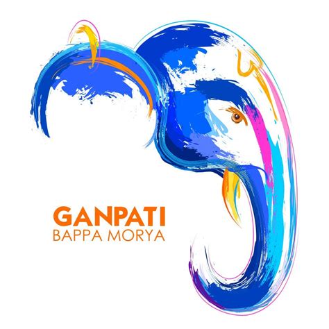 Buy Ganpati Bappa 3 Sticker |God Sticker for Room|Religious Sticker|Sticker for any Room|HD ...