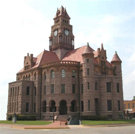 [Building] Wise County Courthouse - Decatur, TX - designed by James ...