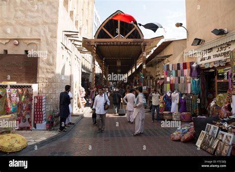 Bur Dubai Souk, Bur Dubai, Dubai Creek, Dubai, United Arab Emirates ...