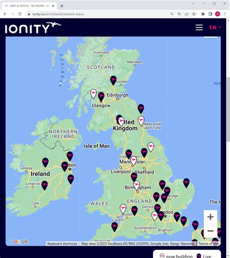 Ionity - lots of new sites under construction but how quick are they at ...