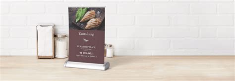 Custom Table Top Banners, Table Top Retractables | Vistaprint