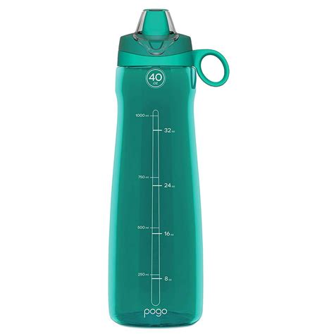 Pogo BPA-Free Tritan Water Bottle with Soft Straw, Teal, 40 oz. - Walmart.com - Walmart.com