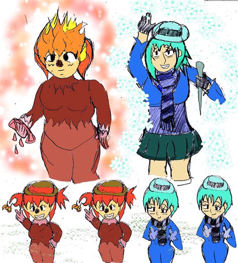 Snow Miser Heat Miser Colored updated :D by shikamaruluffy on DeviantArt