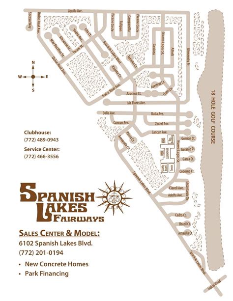 Community Map - | Spanish Lakes