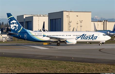 Boeing 737-8 MAX - Alaska Airlines | Aviation Photo #7500025 ...