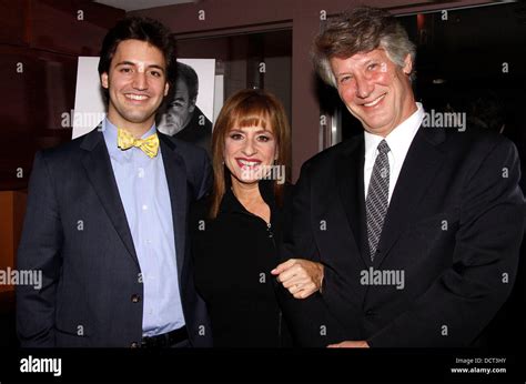 Patti LuPone with her son Joshua Johnston and husband Matthew Stock ...