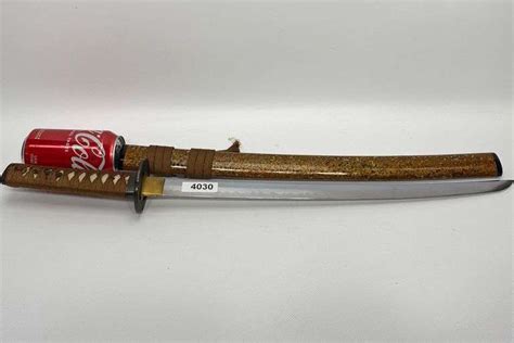 Japanese Wakizashi Sword - Dixon's Auction at Crumpton