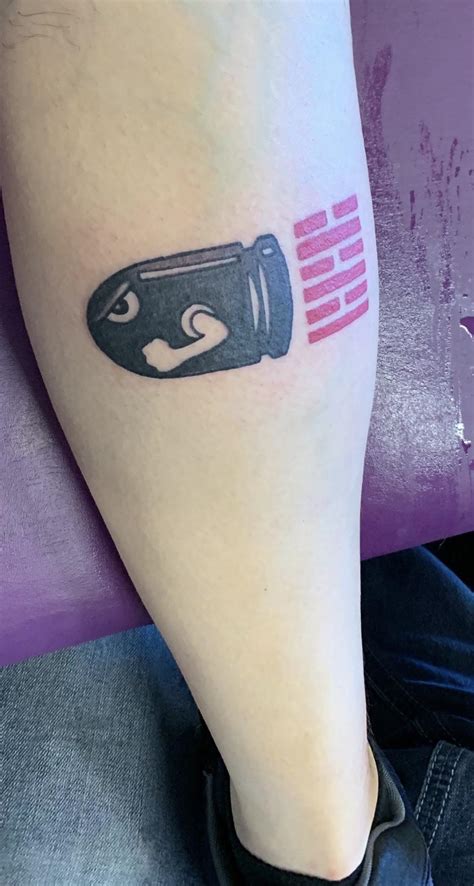 I decided that Bullet Bill would be my first tattoo. : r/gaming