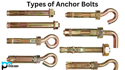 7 Types of Anchor Bolt and Their Uses