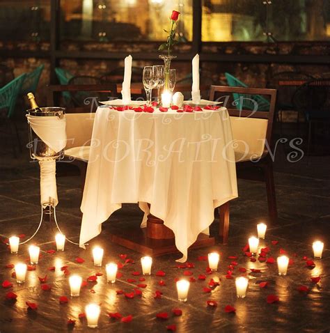 Best Romantic Candle Light Dinner in Delhi | Mumbai | Muraad Decorations