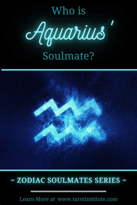 Who is Aquarius’s Soulmate? [Zodiac Soulmates Series] | Soulmate ...