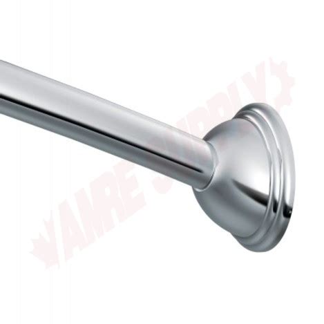 DN2160CH : Moen Adjustable Curved Shower Rod, Chrome | AMRE Supply