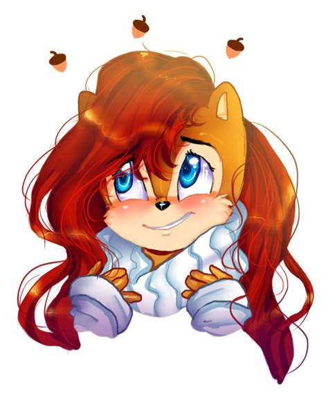 Sally and Acorns by LilRedGummie | Sally acorn, Sonic fan characters ...