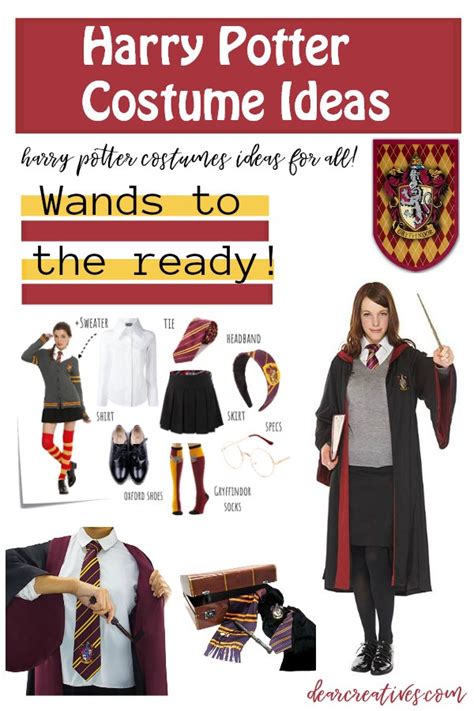 Easy Harry Potter Costume Ideas Dear Creatives