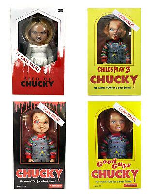 Chucky Doll Child's Play Tiffany 15" Mezco Talking Mega Scale W/ Sound Prop | eBay