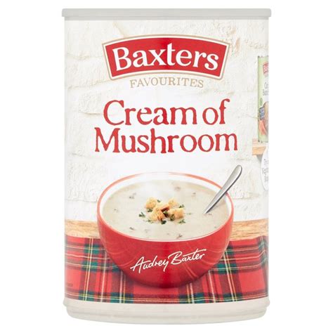 Is it Milk Free? Baxters Favourites Cream of Mushroom Soup - Spoonful App