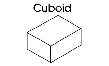 Cuboid - 3D Shapes - Printable