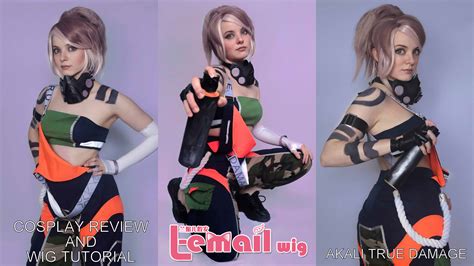 Cosplay & Wig Review: Akali True Damage from L-email wigs – Shiro Ychigo